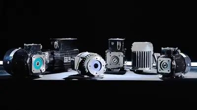 Hollow Shaft Electric Motor for Hydraulic Pumps