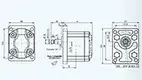 US33: Shaft and flange types and dimensions