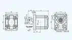 US38: Shaft and flange types and dimensions