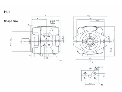 HL1 Single Gear Pumps