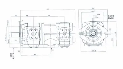 HL22 Double Gear Pumps