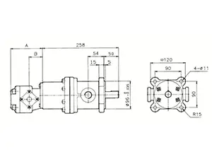 50T+PA Flange Type