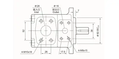 High Pressure Fixed Displacement Vane Pump